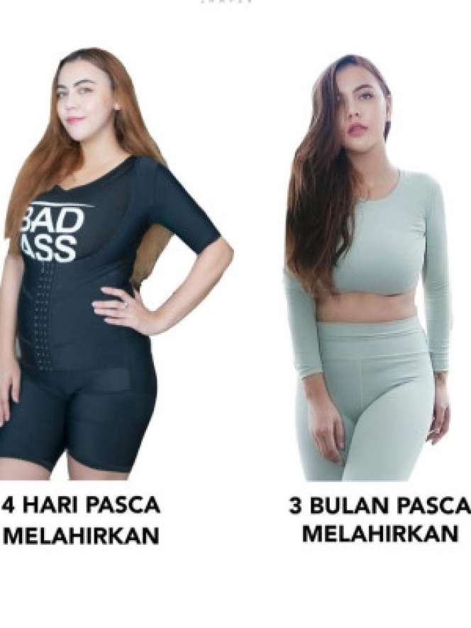 5 Potret Ratu Rizky Nabila Pamer Body Goals usai Melahirkan