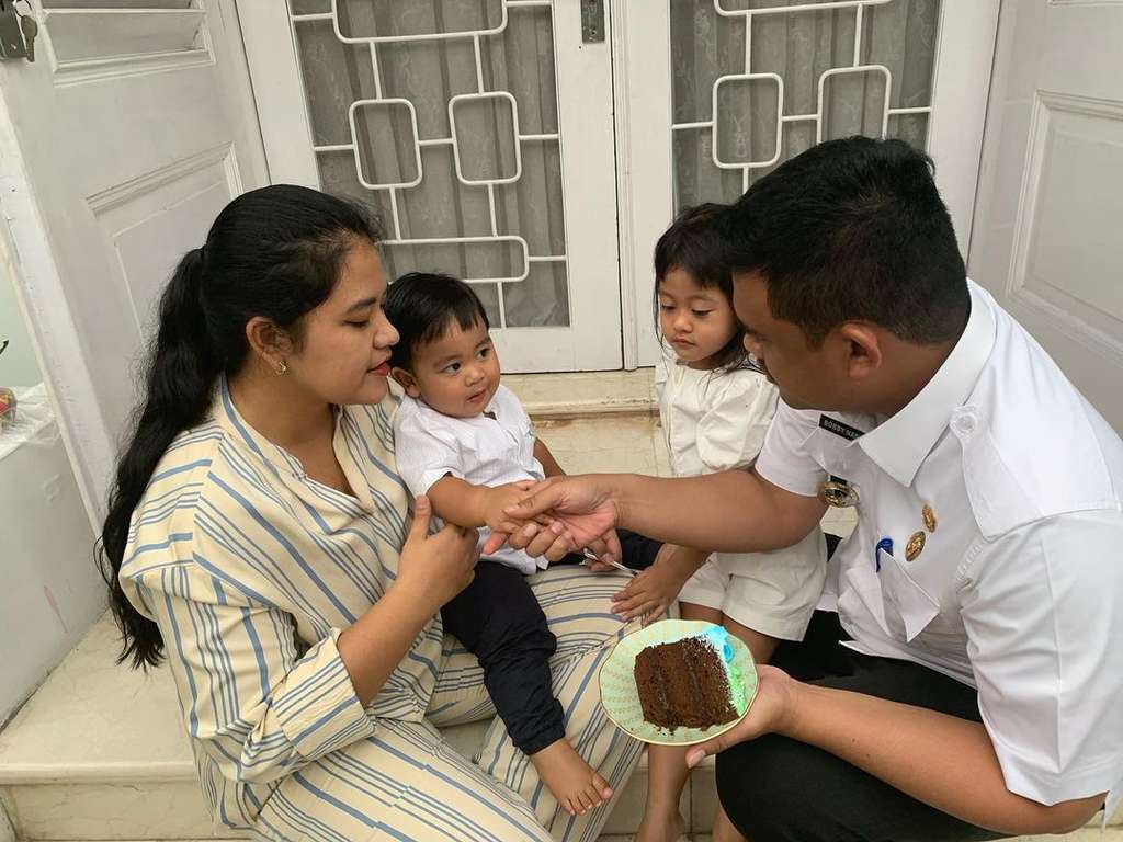 Momen Perayaan Ulang Tahun Anak-anak Kahiyang Ayu