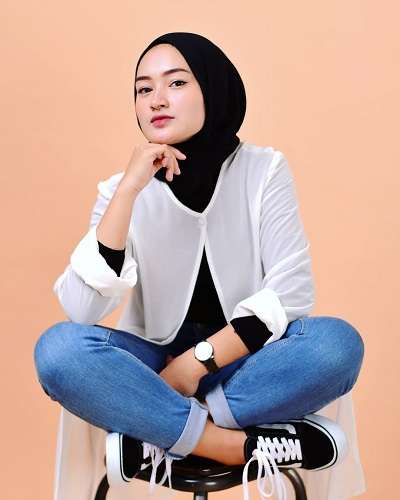 Viral Satpam Cantik Disebut Tak Kalah dari Polwan, Ini Fotonya