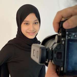 Pesona Chiara Quincy Anak Fadlan Muhammad yang Cantik Berhijab