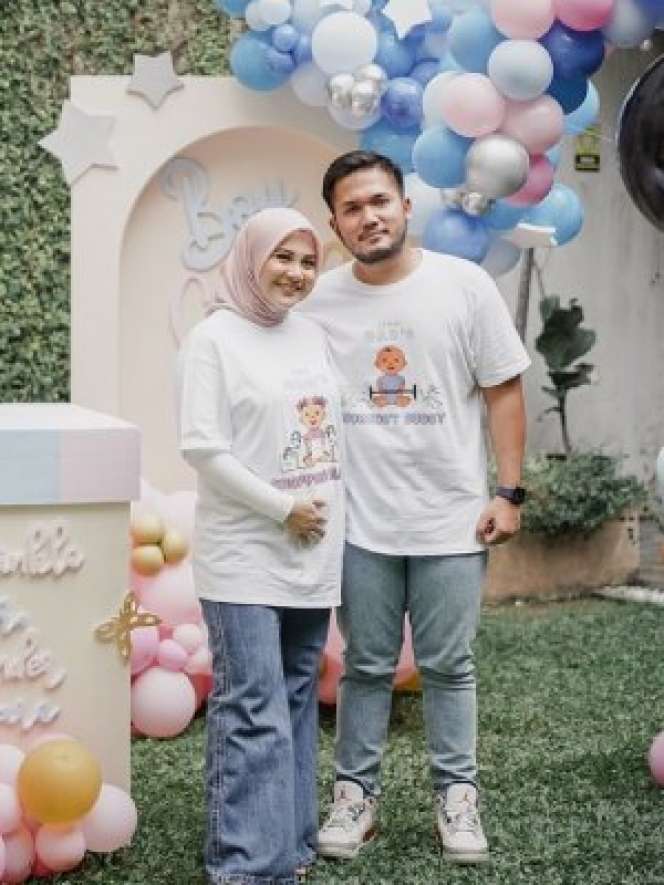 Potret Kesha Ratuliu Bumil Cantik, Pipi Chubby Bikin Gemes!
