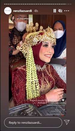 Detail Makeup Lesti di Acara Tasyakuran, Pesonanya Terpancar!