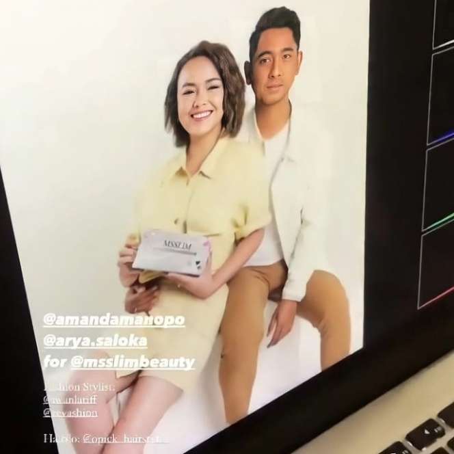 7 Foto Berani Amanda Manopo & Arya Saloka yang Kini Jadi Heboh
