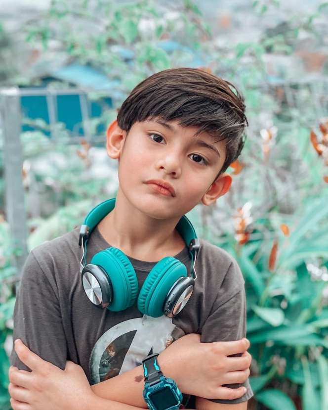 10 Pesona King Faaz Arafiq, Kecil-kecil Sudah Jadi Idola