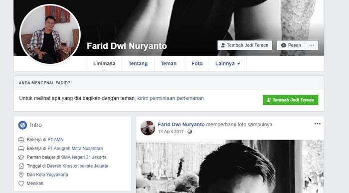 Kabar Terbaru Farid Dwi, Mantan Suami Kumalasari yang Tampan
