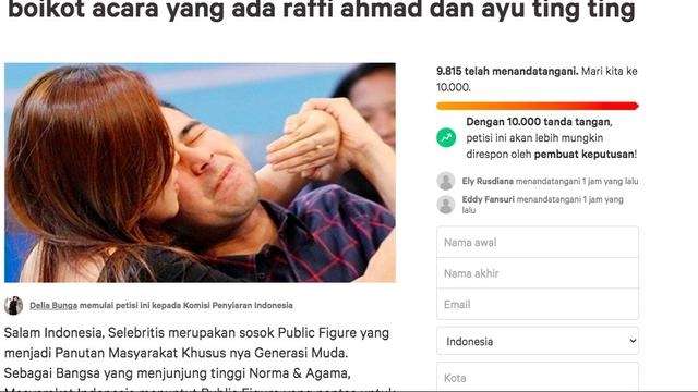 8 Artis Pernah Diboikot Publik Melalui Petisi, Ini Masalahnya!