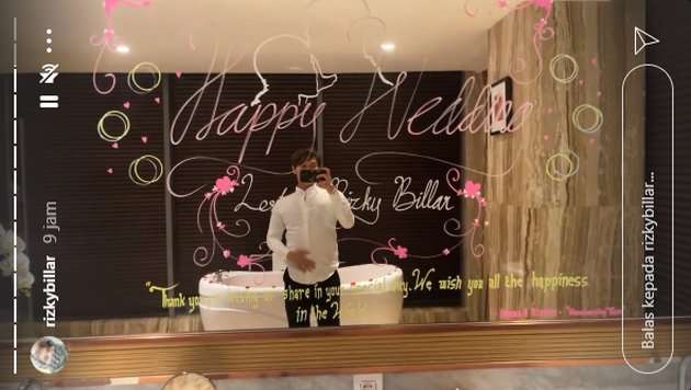 Potret Kamar Mewah Lesti dan Rizky Billar saat Ngunduh Mantu