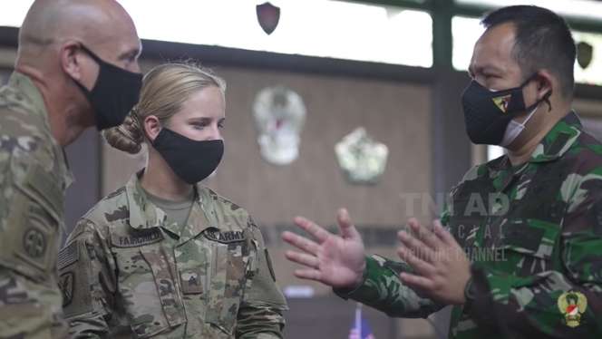 Cantiknya Halima, Tentara AS yang Fasih Berbahasa Indonesia