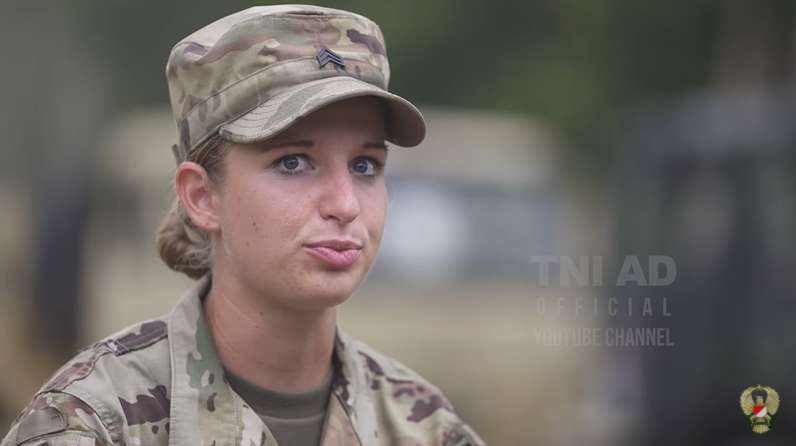 Cantiknya Halima, Tentara AS yang Fasih Berbahasa Indonesia