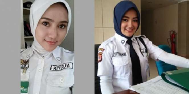 Deretan Satpam Wanita, Cantiknya Tak Kalah dari Polwan