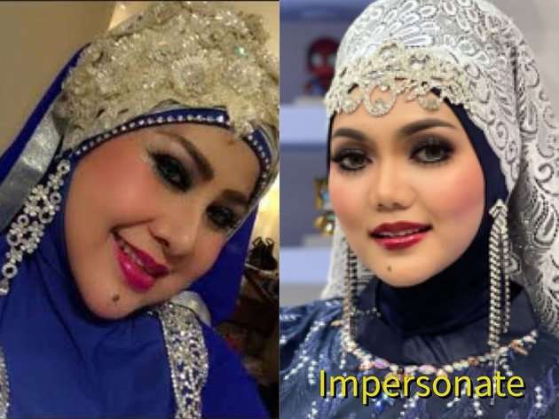 5 Gaya Rina Nose Tiru Gaya Selebritis, Ngakak Parah!