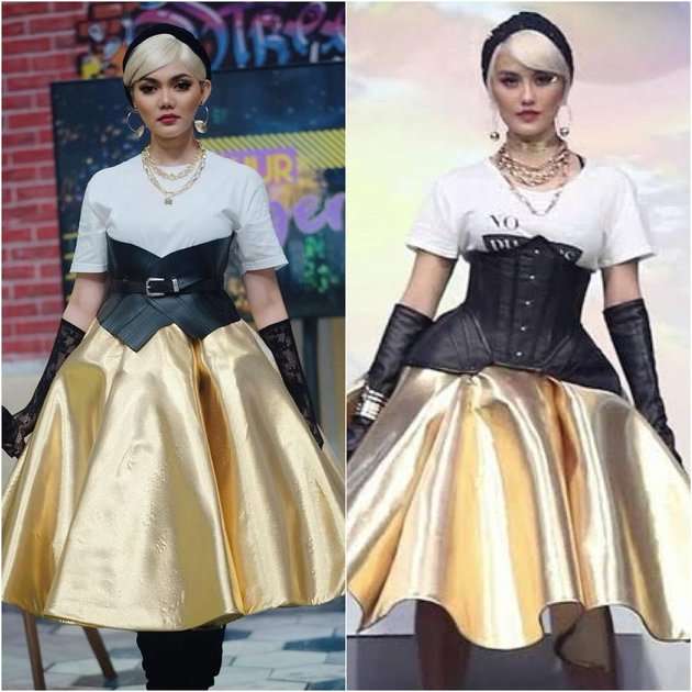 5 Gaya Rina Nose Tiru Gaya Selebritis, Ngakak Parah!