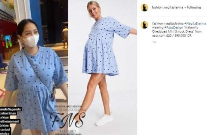9 Baju Hamil Branded Nagita Slavina, Harganya Wow Banget