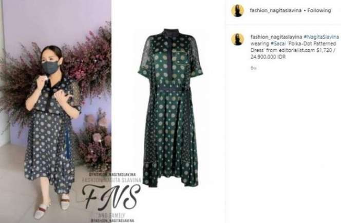 9 Baju Hamil Branded Nagita Slavina, Harganya Wow Banget