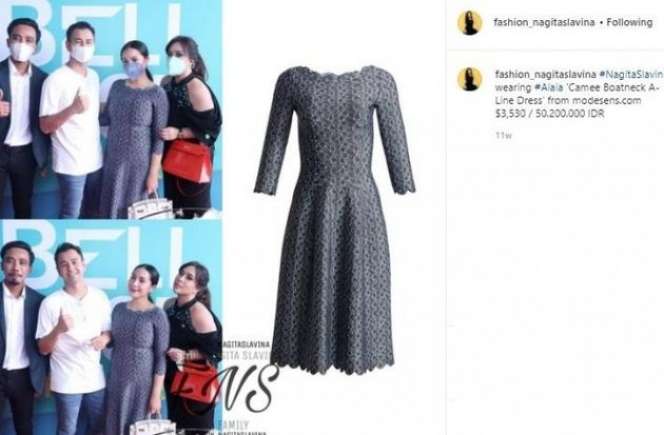 9 Baju Hamil Branded Nagita Slavina, Harganya Wow Banget