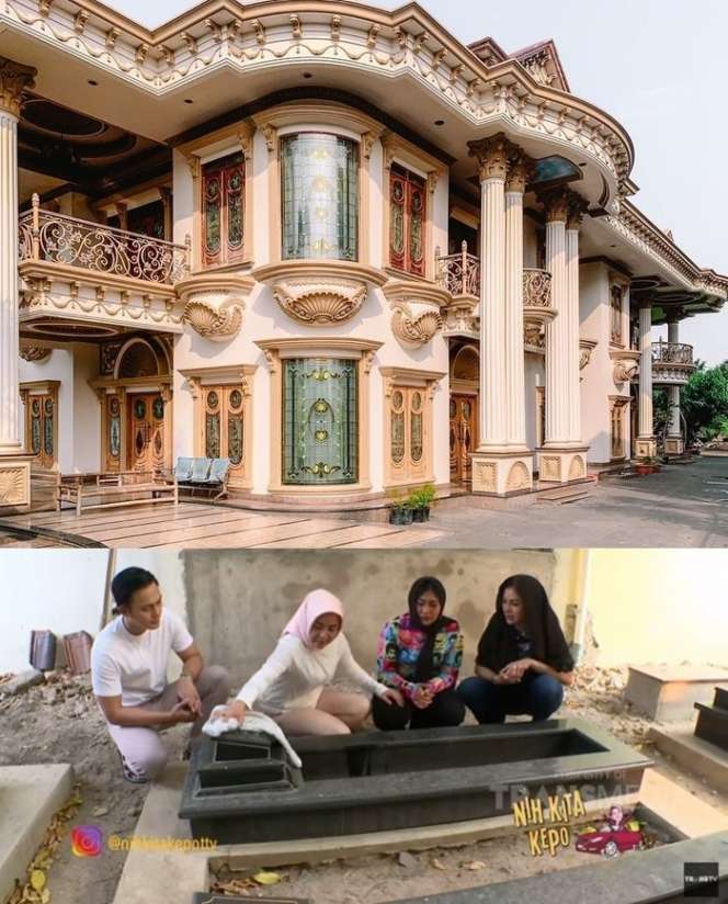 7 Potret Rumah Mewah Artis yang Berada di Dekat Makam, Waduh!