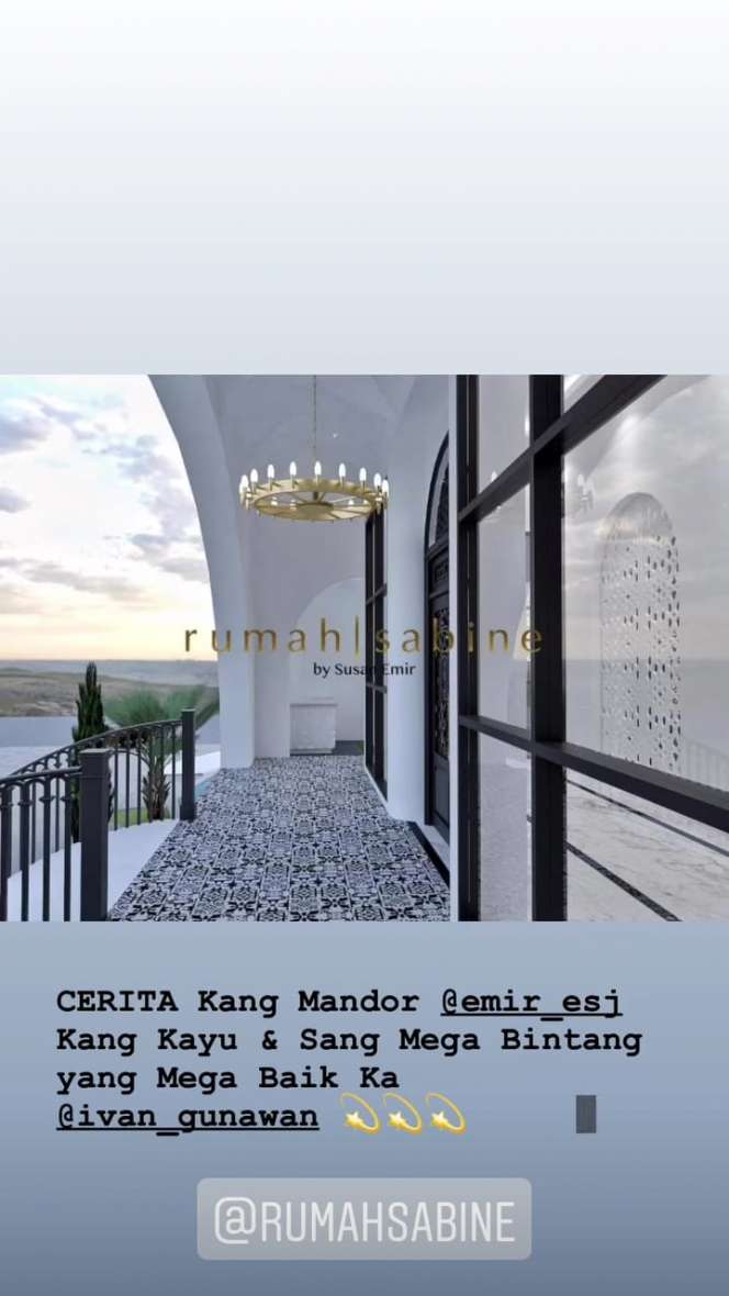 8 Potret Desain Masjid Ivan Gunawan, Serba Putih dan Mewah
