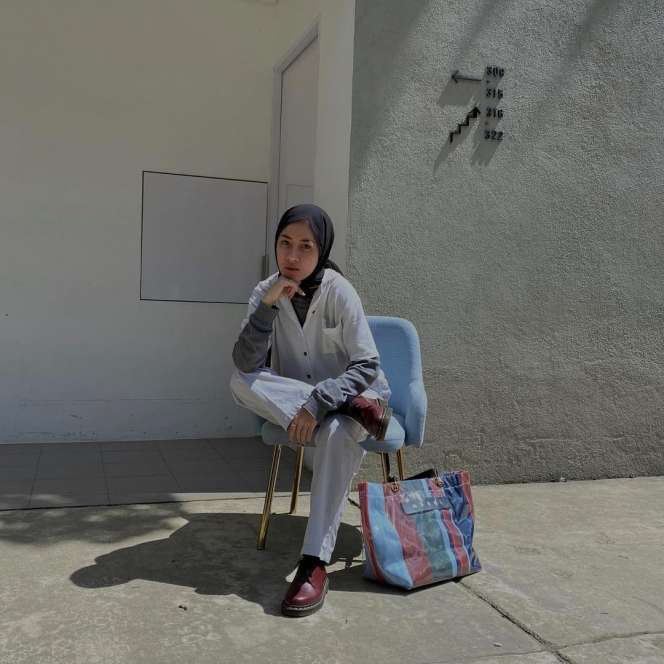 Potret OOTD Maudy Asisten Rachel Vennya, Gayanya Modis Banget!