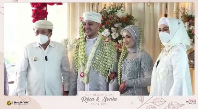 Mewah, Potret Akad Nikah Riza Shahab dan Sonia Alattas