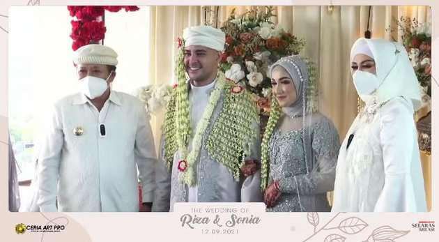 Mewah, Potret Akad Nikah Riza Shahab dan Sonia Alattas
