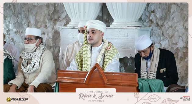 Mewah, Potret Akad Nikah Riza Shahab dan Sonia Alattas