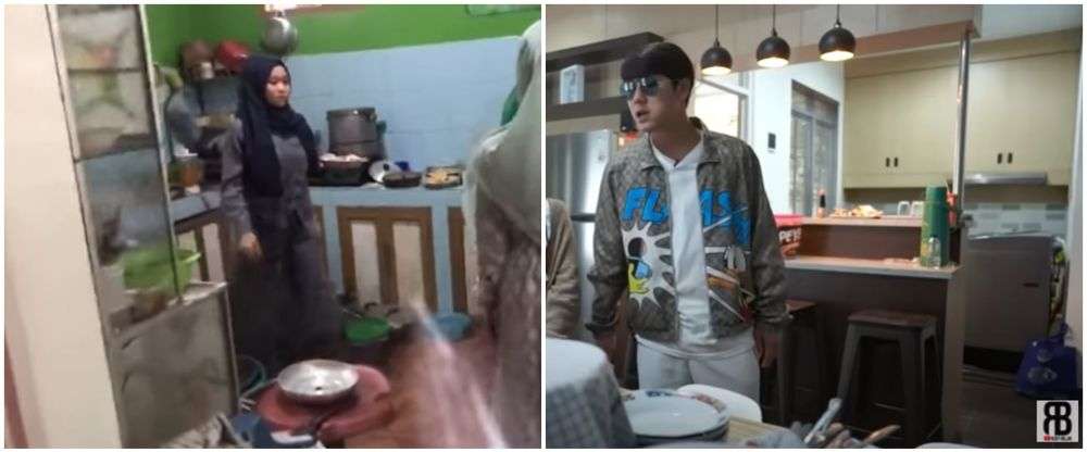9 Potret Dapur Lesty di Kampung, Dulu Bilik Bambu Kini Mewah!