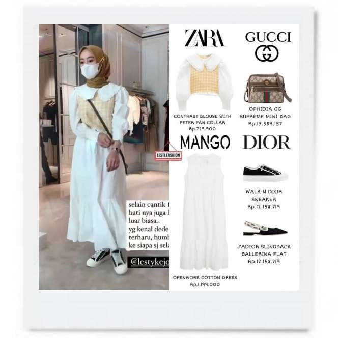Harga 8 Gaya Fashion Lesty Kejora, Bisa Bangun Rumah Gedongan!
