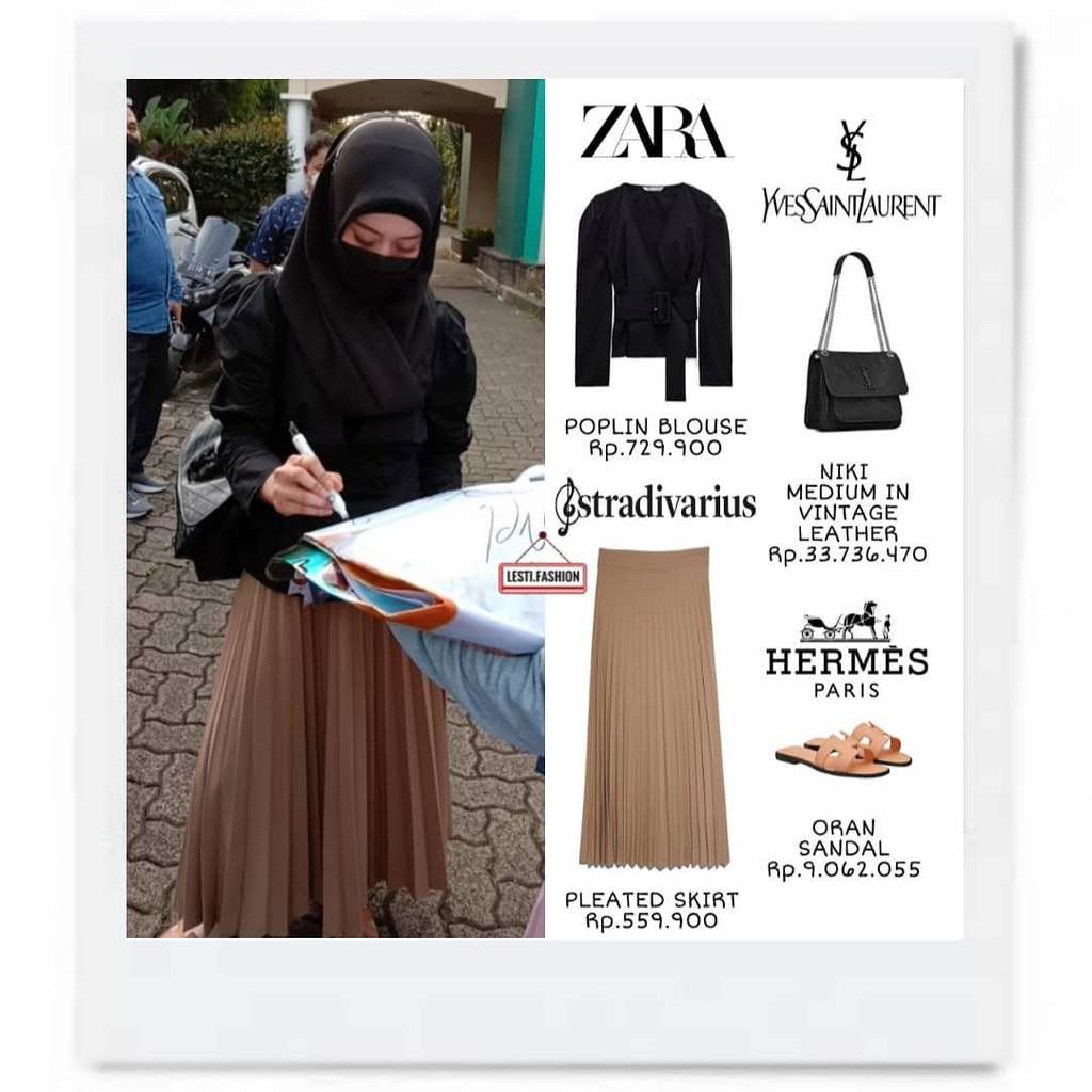 Harga 8 Gaya Fashion Lesty Kejora, Bisa Bangun Rumah Gedongan!