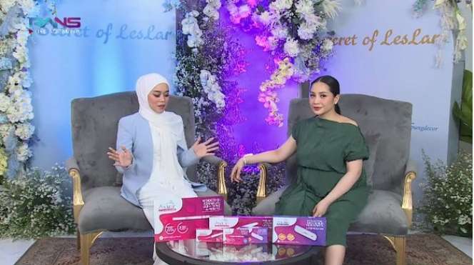 Potret Duo Bumil Lesty & Nagita, Makin Glowing Menawan
