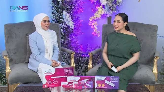 Potret Duo Bumil Lesty & Nagita, Makin Glowing Menawan