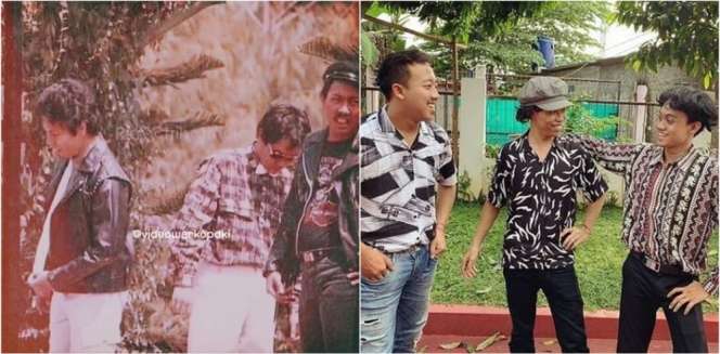 Adu Gaya Warkop DKI dan Warkopi, Oufitnya Mirip!