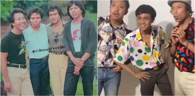 Adu Gaya Warkop DKI dan Warkopi, Oufitnya Mirip!
