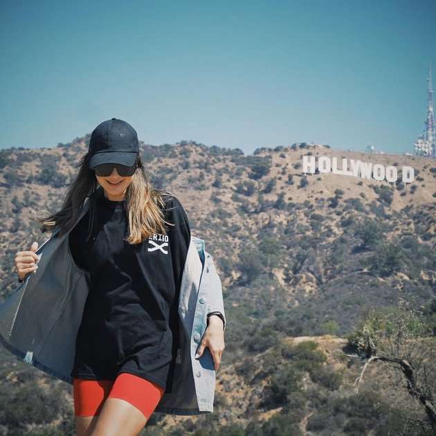 Potret Luna Maya Jelajahi Amerika, Dari Pantai Hingga Pegunungan