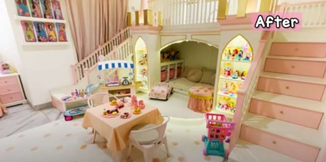 Kamar Mewah Anak Tasyi Athasyia, Ranjangnya Bikin Melongo!
