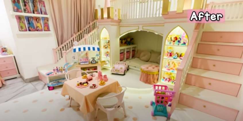 Kamar Mewah Anak Tasyi Athasyia, Ranjangnya Bikin Melongo!