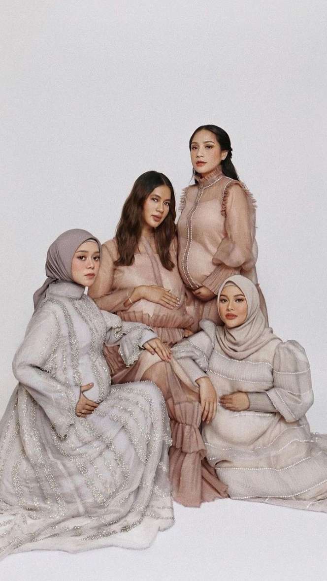 Pemotretan Baby Bump Artis Bumil Cantik, Perut Lesty Kejora Paling Disorot!