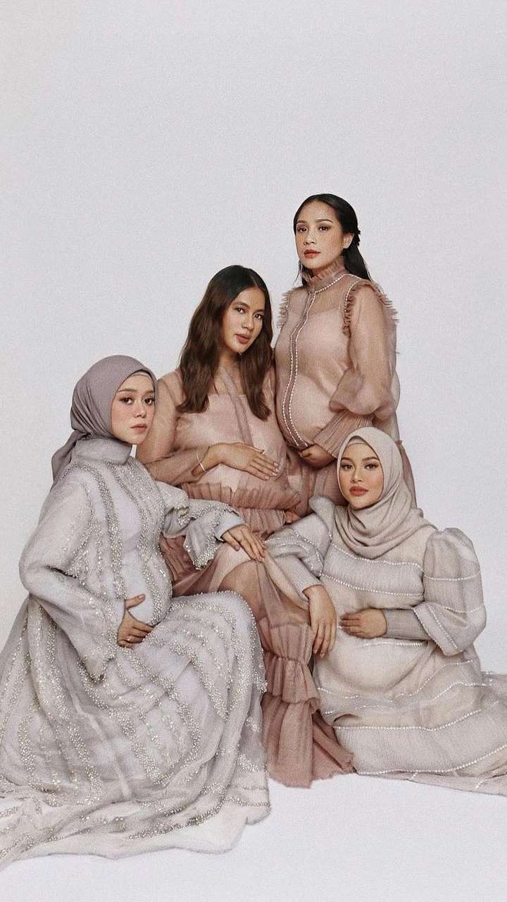 Pemotretan Baby Bump Artis Bumil Cantik, Perut Lesty Kejora Paling Disorot!