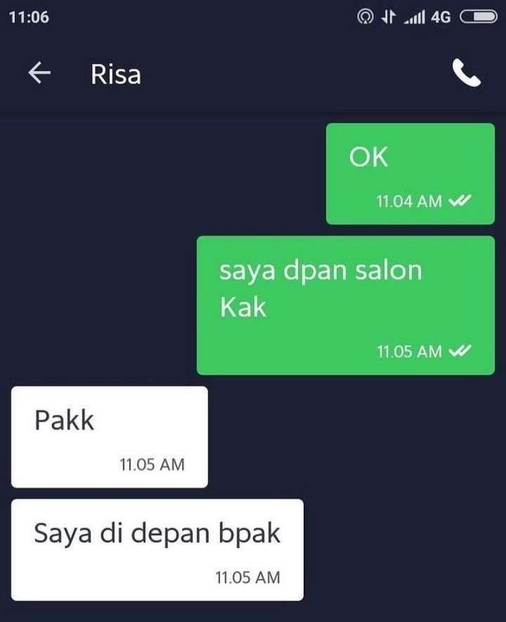 10 Chat Lucu Driver Ojol Nyari Pelanggan, Endingnya Bikin Geregetan!