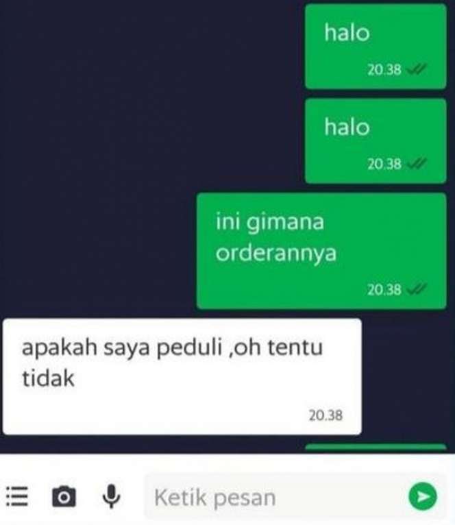 10 Chat Lucu Driver Ojol Nyari Pelanggan, Endingnya Bikin Geregetan!