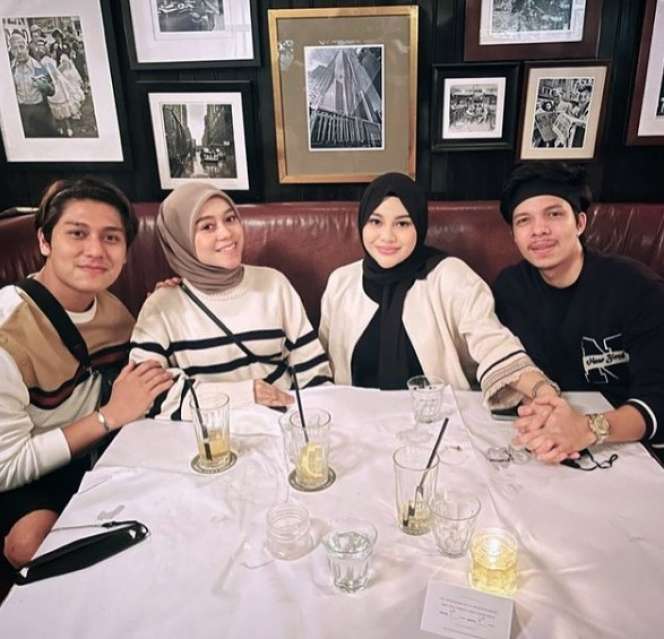 Adu Gaya Outfit Duo Bumil, Lesty Kejora VS Aurel Hermansyah