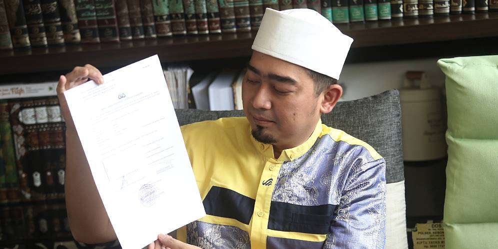 Merasa Difitnah, Ustaz Solmed Polisikan 2 Calo