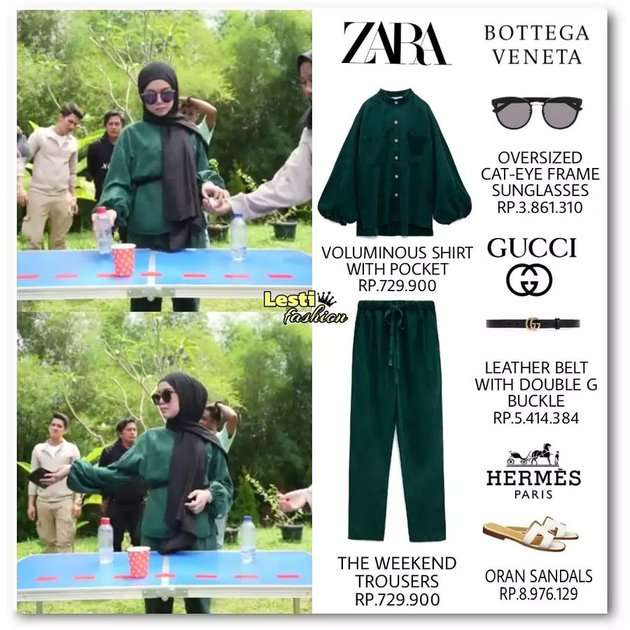 Sederet Fashion Lesty Kejora Semasa Hamil, Harganya Jadi Sorotan