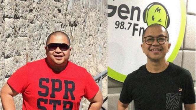 Potret Before After Diet 6 Presenter, Ada yang Turun 91 Kg