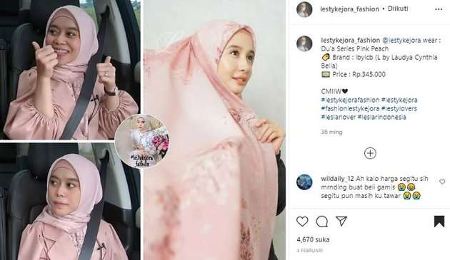 8 Potret Hijab yang Pernah Dipakai Lesti Kejora, Harganya Bikin Melongo!
