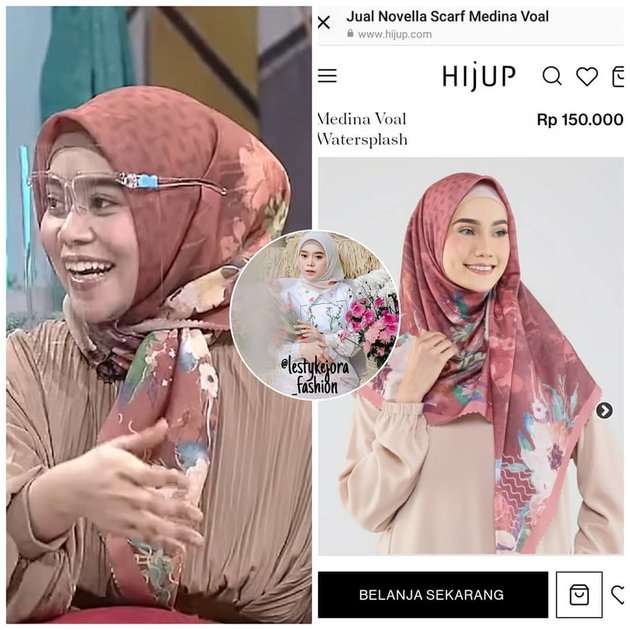 8 Potret Hijab yang Pernah Dipakai Lesti Kejora, Harganya Bikin Melongo!