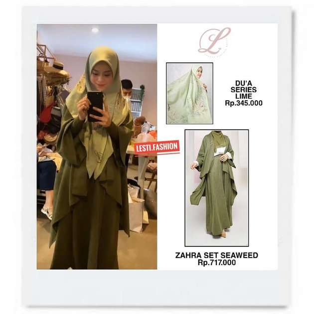 8 Potret Hijab yang Pernah Dipakai Lesti Kejora, Harganya Bikin Melongo!