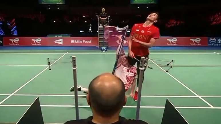 Momen Kocak Tim Bulutangkis Indonesia di Thomas Cup 2020