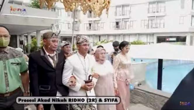9 Potret Akad Nikah Ridho DA & Syifa Aisyah, Kental dengan Adat Sunda