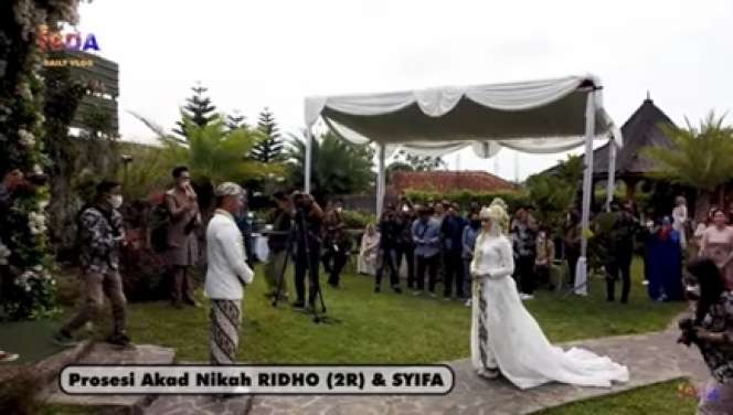 9 Potret Akad Nikah Ridho DA & Syifa Aisyah, Kental dengan Adat Sunda
