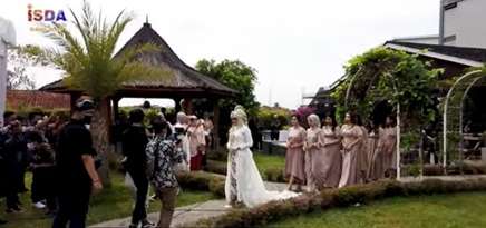 9 Potret Akad Nikah Ridho DA & Syifa Aisyah, Kental dengan Adat Sunda